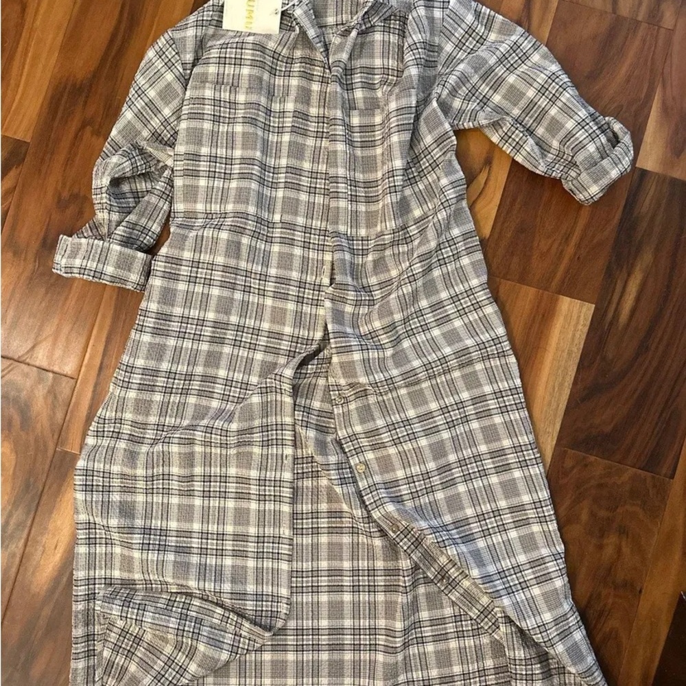 Show Me Your Mumu seersucker duster
